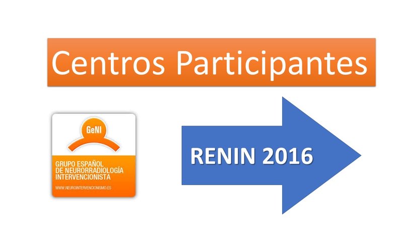 RENIN 2016 Participación