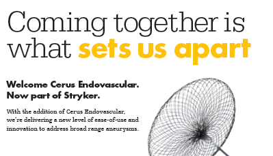 Stryker adquiere la empresa CERUS Endovascular
