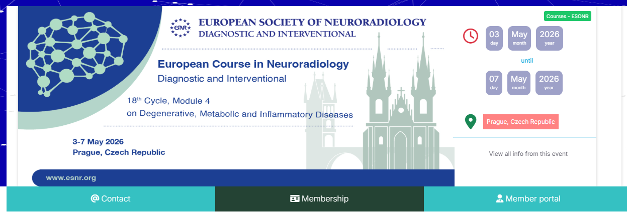 ECNR Course 18th Cycle 4th Module Degenerative, Metabolic and Inflammatory Diseases