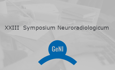 XXIII Symposium Neuroradiologicum & 49th ESNR Annual Meeting & BSNR Annual Meeting